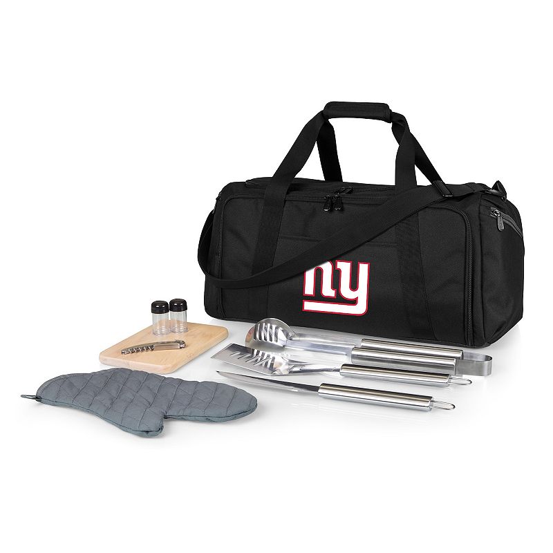 Picnic Time New York Giants BBQ Grill Set and Cooler