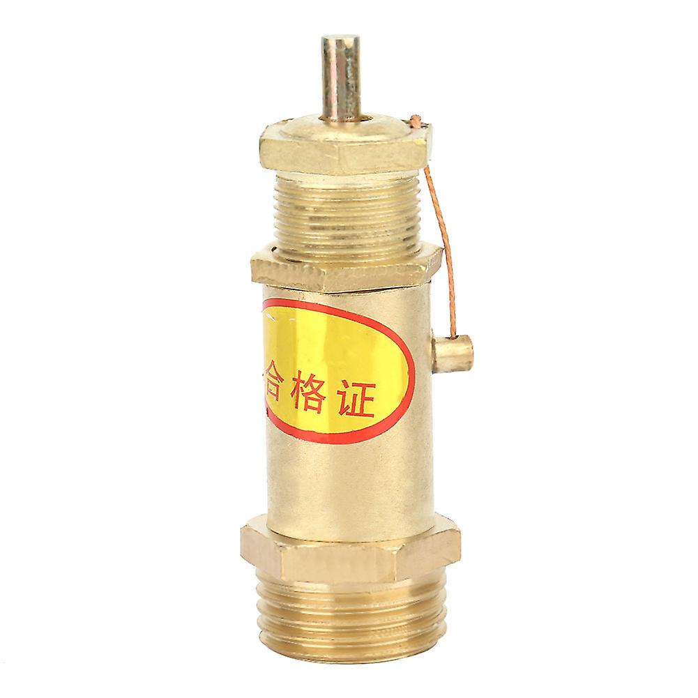 G1/2 Air Compressor Safety Release Pressure Valve Brass For Boiler Steam Generator(7kg)