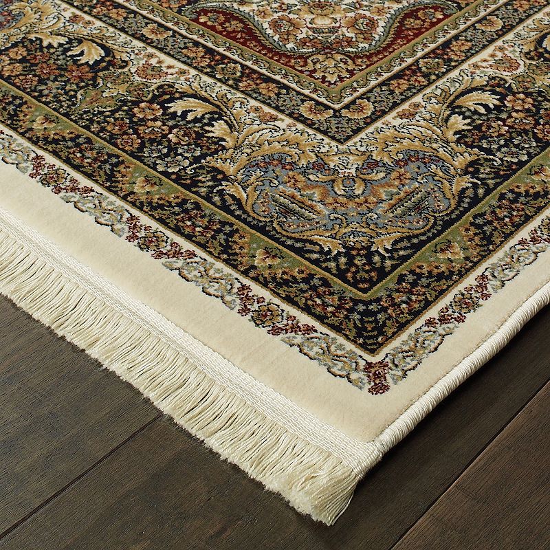 StyleHaven Mackenzie Sovereign Framed Floral Rug