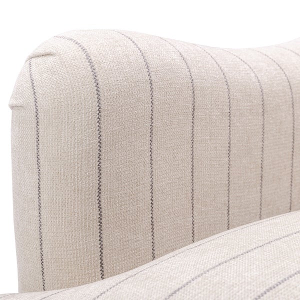 Sherman Sea Oat Striped Arm Chair by Greyson Living