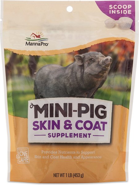 Manna Pro Mini-Pig Skin and Coat Powder Supplement