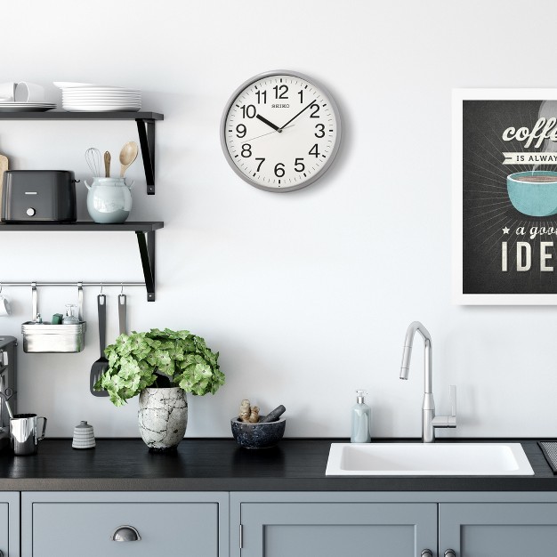 Office Wall Clock Black