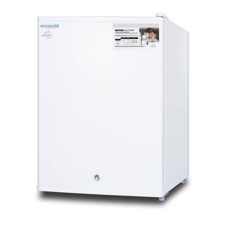 Summit Appliance MOMCUBE 1.8 cu. ft. Breast Milk Upright Freezer in White FS30LMC