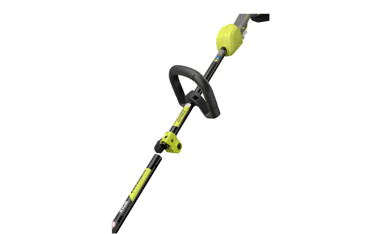 RYOBI RY40226 40V Expand-It Cordless Battery Attachment Capable Trimmer Power Head with 4.0 Ah Battery and Charger