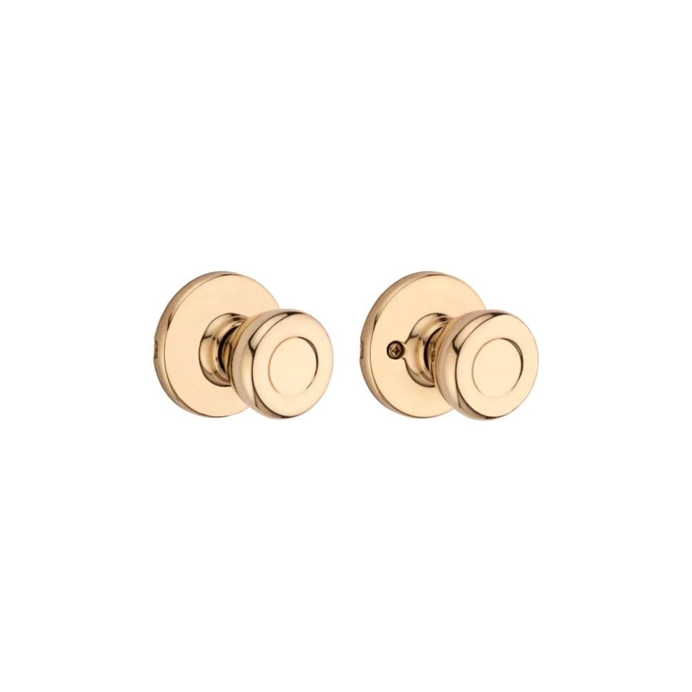 Polished Brass Hall/Closet Tylo Passage Door Knob Set