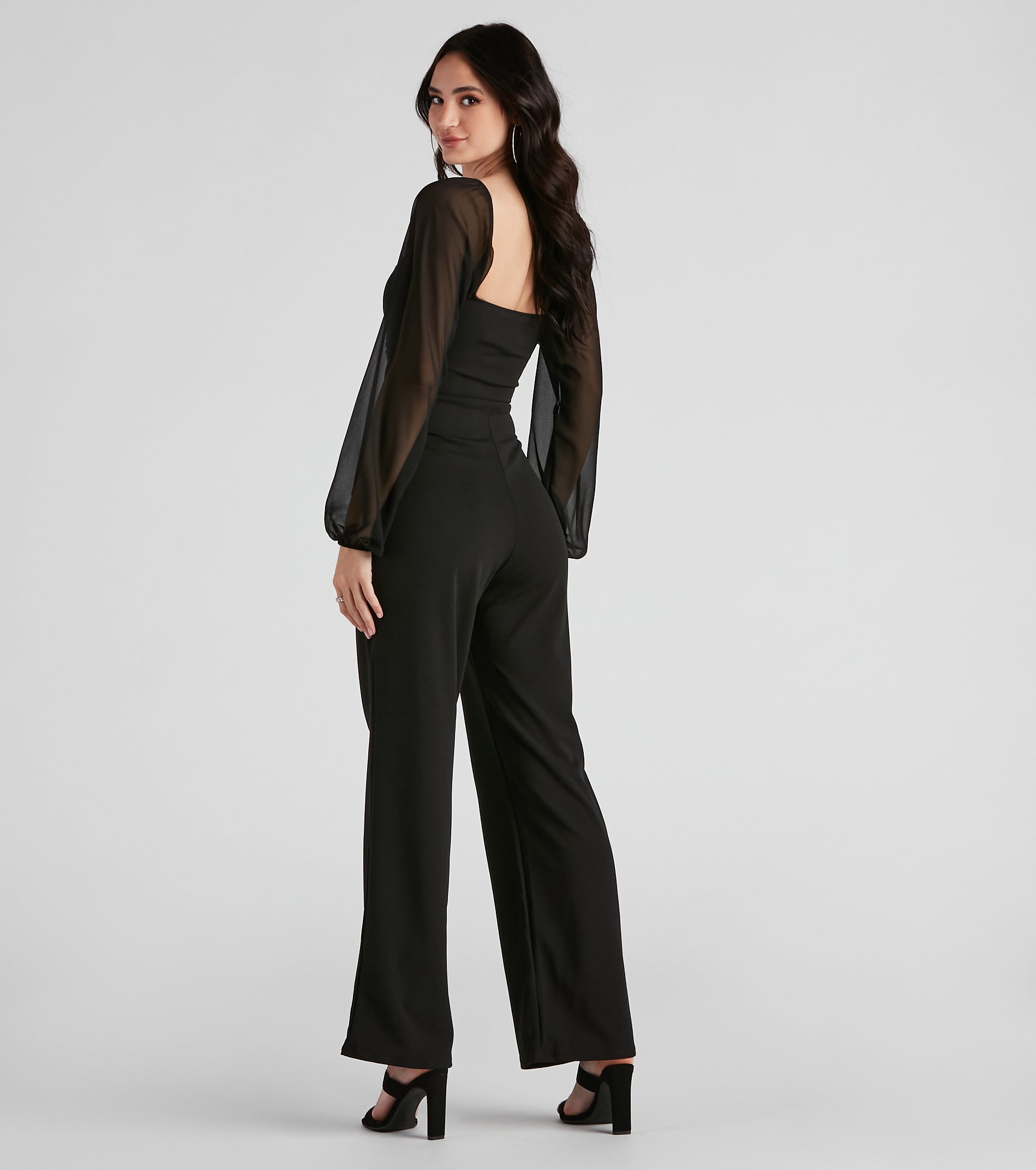 Effortless Elegance Long Sleeve Jumpsuit