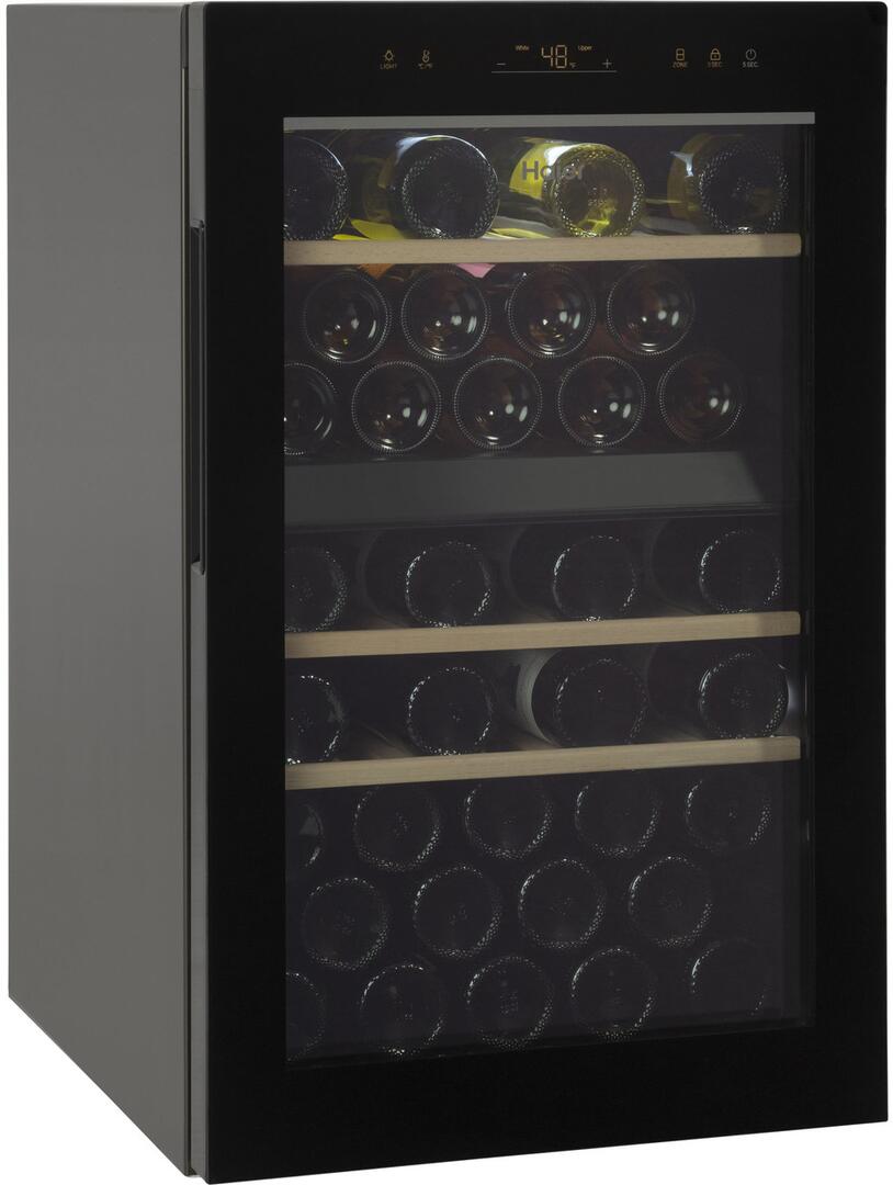 Haier QWR04DGRGB 20 Inch Black Wine Cooler