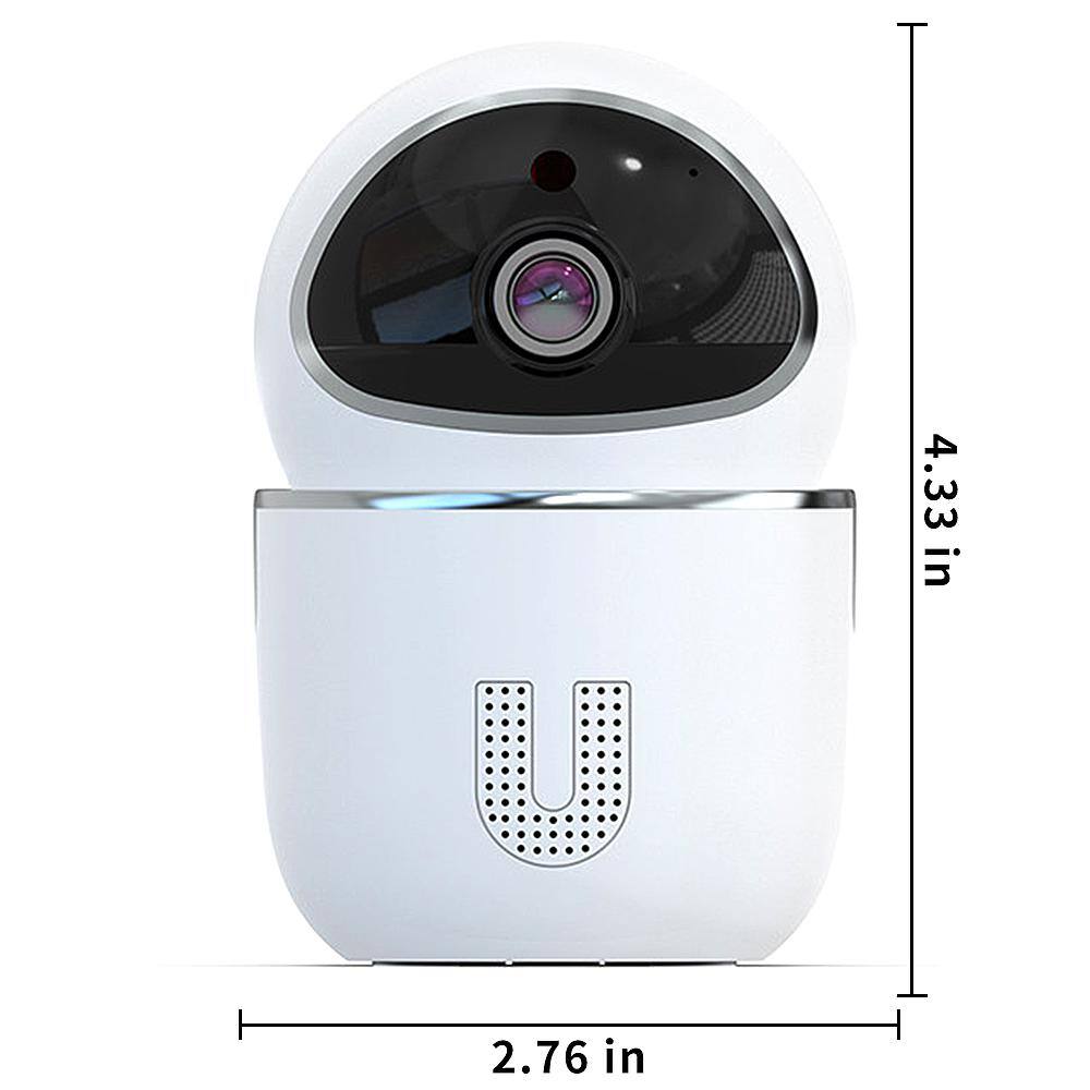 LiVIE Wired 2MP Indoor Security Camera Pet and Baby Monitor Camera with Night Vision and Motion Detection SWC013