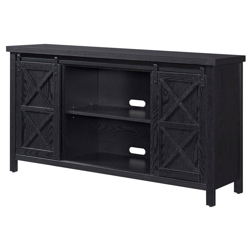 MeyerCross Elmwood 58 in. Black Grain TV Stand Fits TV's up to 65 in. TV1393