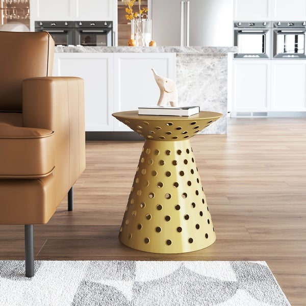 Proton Side Table Gold - 18.1