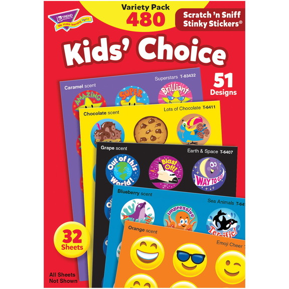 Trend Stinky Stickers Super Saver Variety Pack