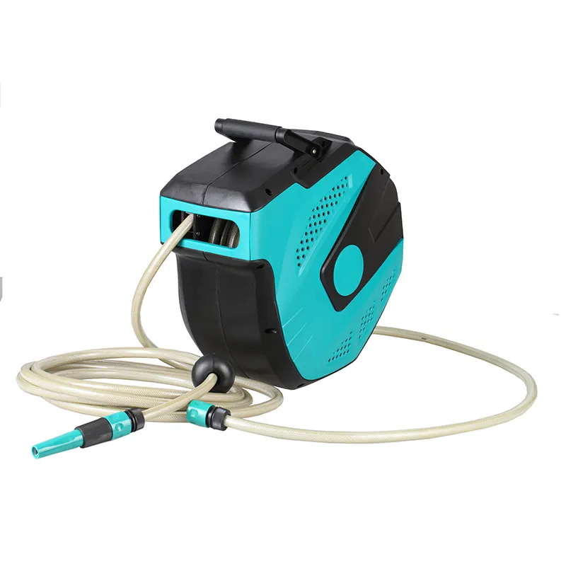 High pressure hose reel heavy wall mounted telescopic automatic air hose reel