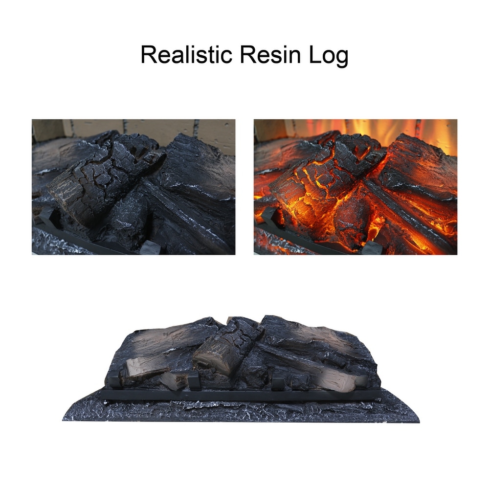 23 inch infrared quartz heater fireplace insert