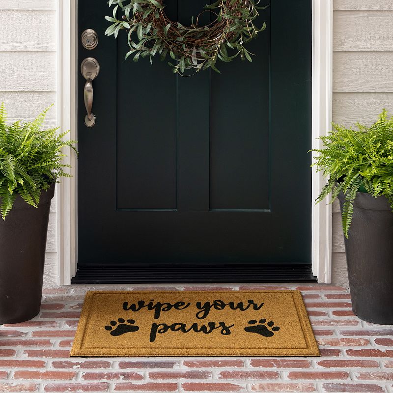 Mohawk® Home Wipe Your Paws Script Doormat - 18 x 30