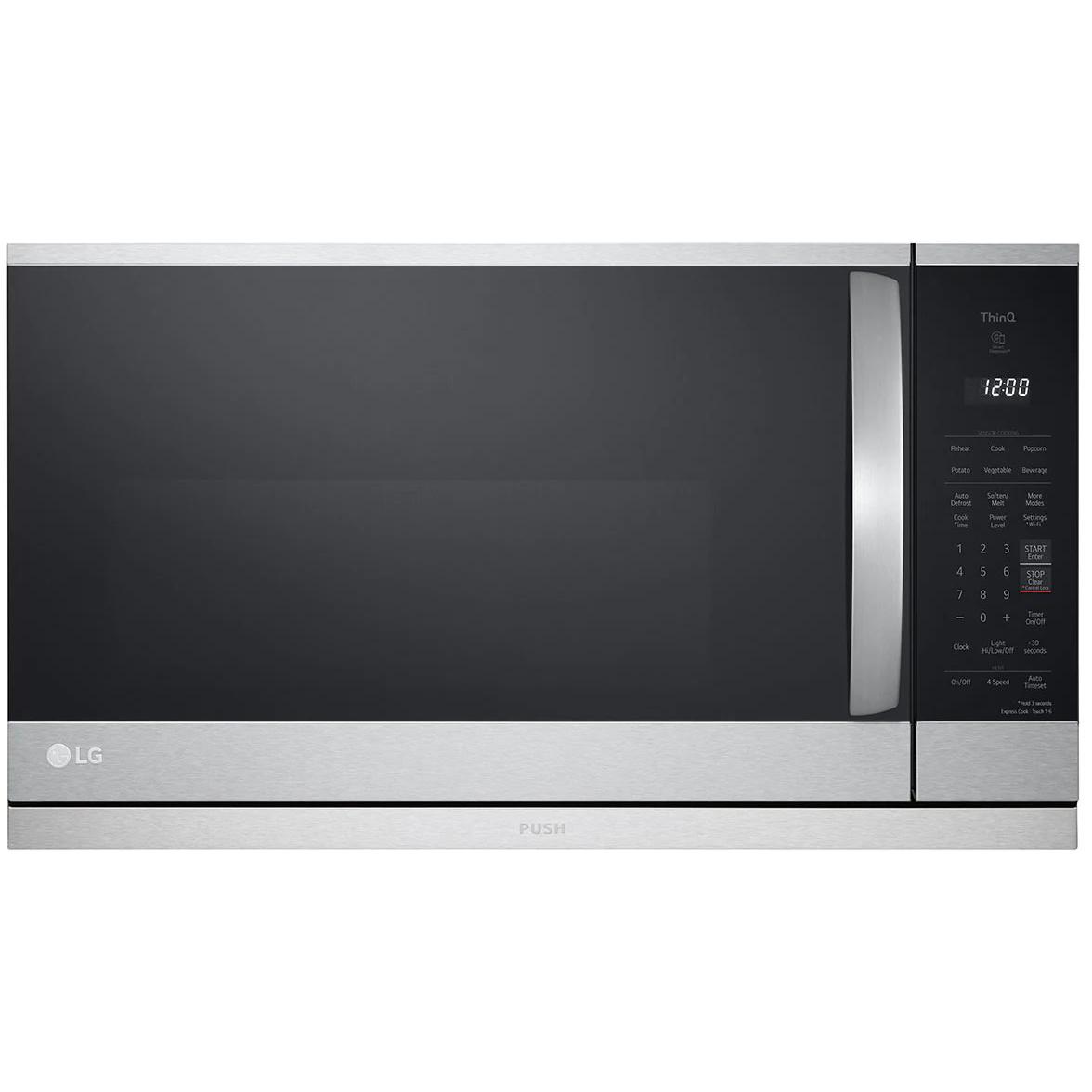 LG 30-inch, 2.1 cu. ft. Over-the-Range Microwave Oven with ExtendaVent? 2.0 MVEL2125F