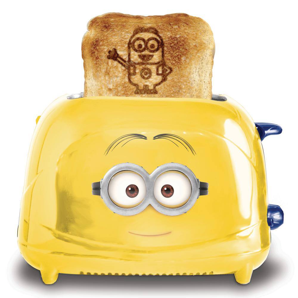 Uncanny Brands Minions Dave 2-Slice Yellow Toaster TSTE-DES-DAV