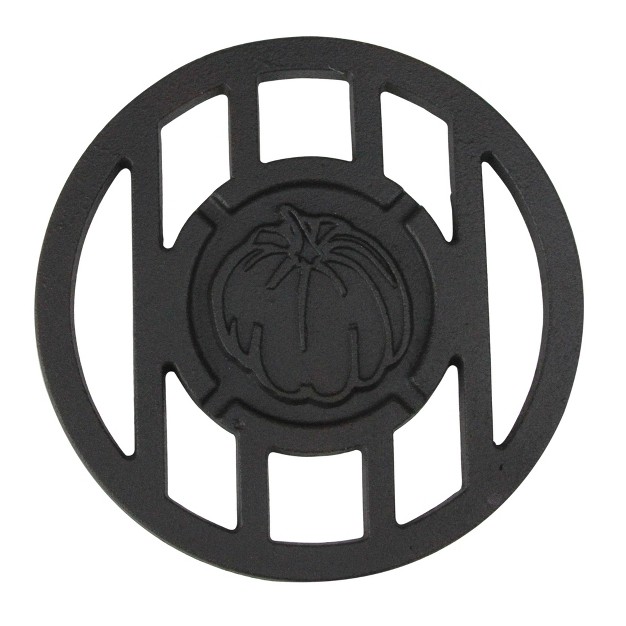 Round Pumpkin Cast Iron Branding Grill Accessory