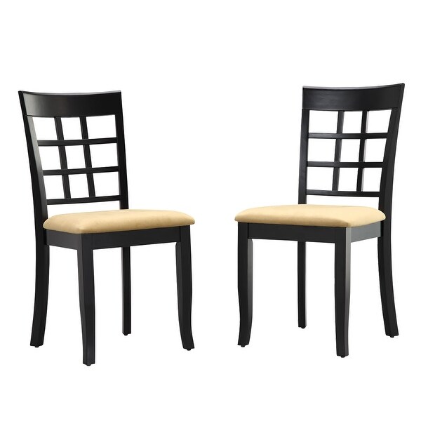 Wilmington Black Dining Chair (Set of 2) by iNSPIRE Q Classic