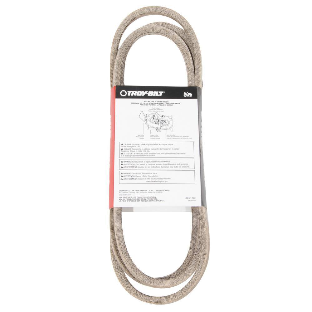 Troy-Bilt Original Equipment 42 in. Deck Drive Belt for Troy-Bilt Lawn Tractors Replaces OE# 954-04060  754-04060 490-501-Y044