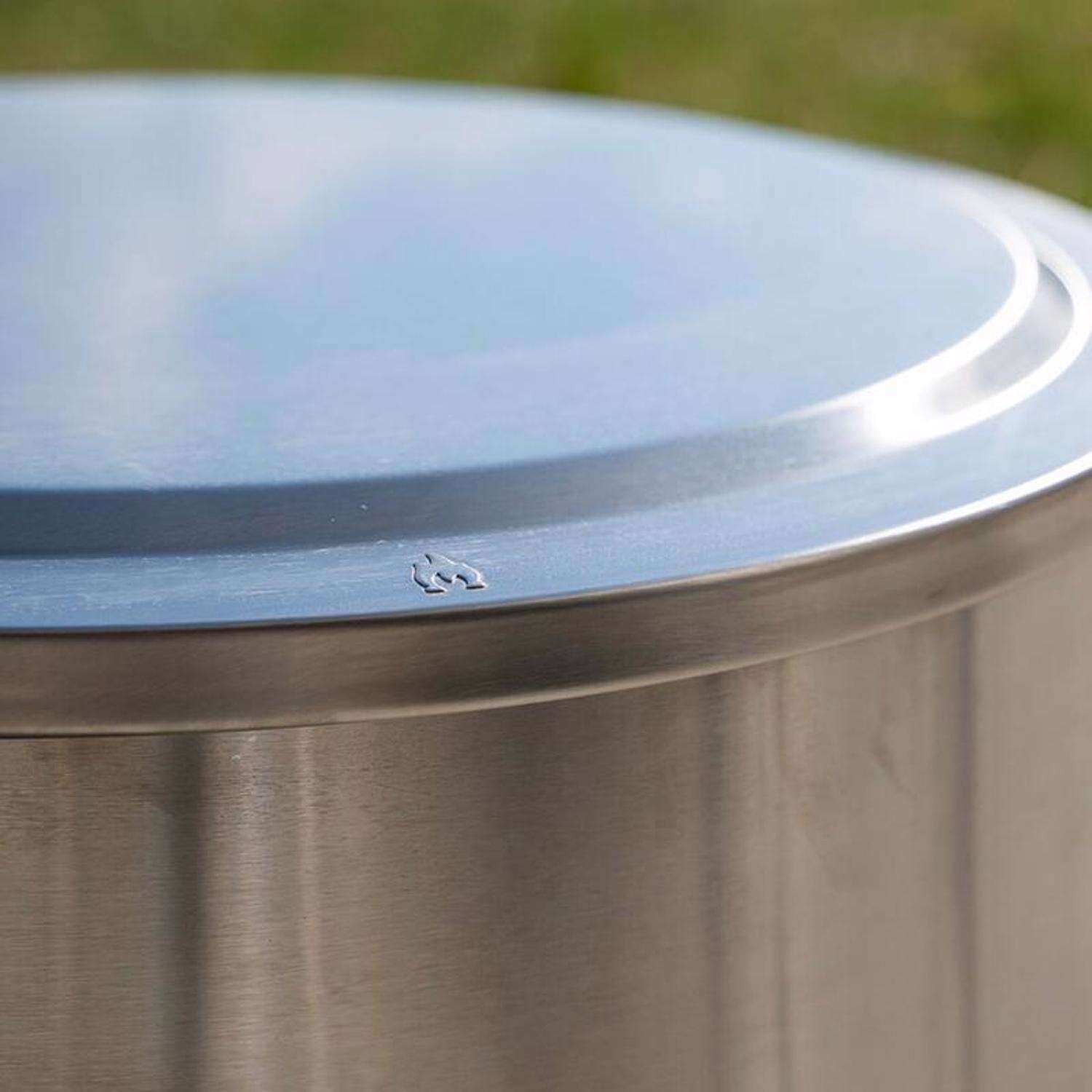 Solo Stove Stainless Steel Yukon Lid 2 in. H X 27 in. W X 27 in. D