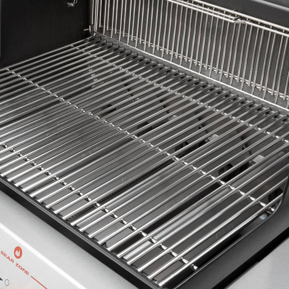 Weber Genesis Smart SX-325s 3-Burner Natural Gas Grill in Stainless Steel with Smart Technology 37500001