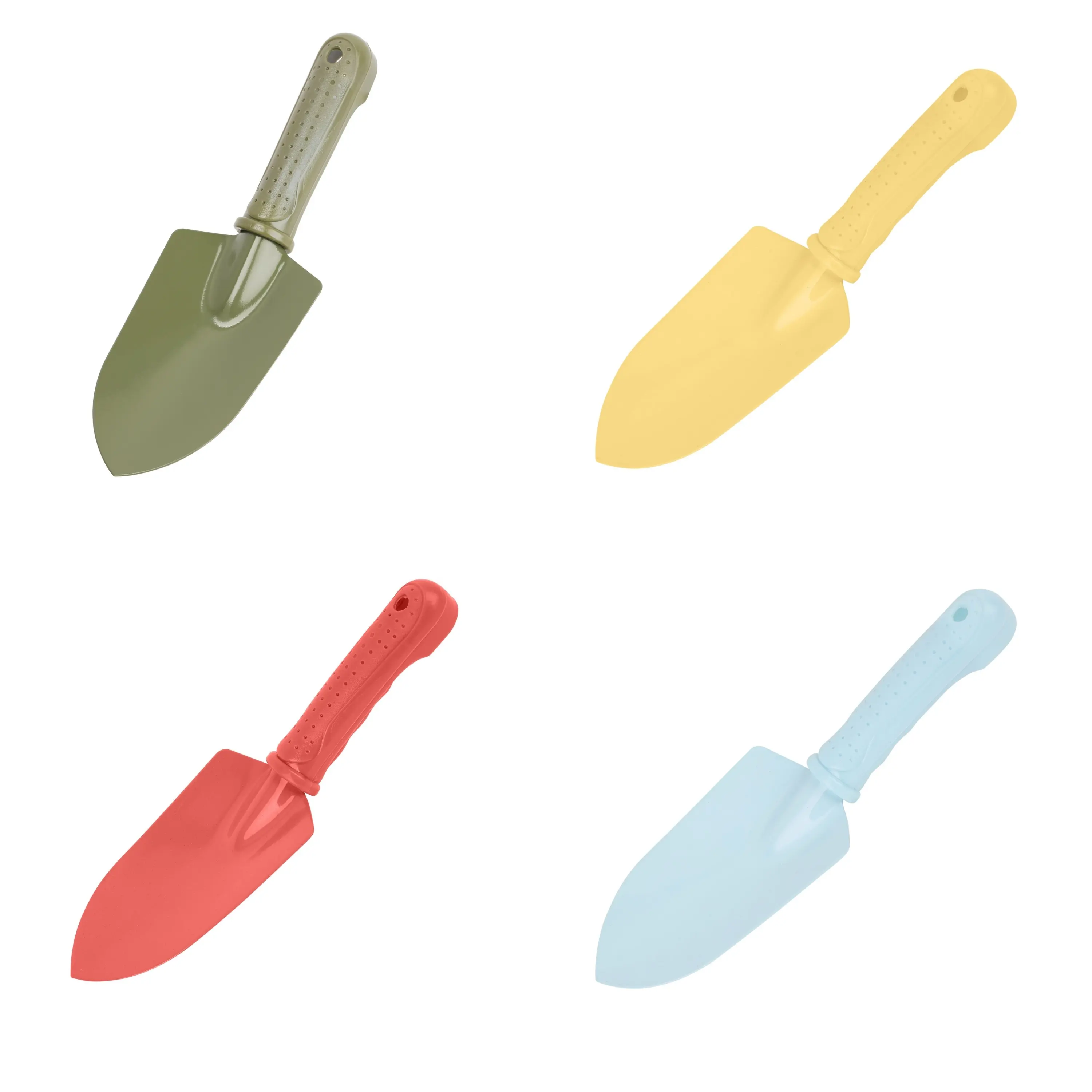 Worth Basic Green Cheap Low Price Factory Carbon Steel Trans planter Trowel Garden Hand Tools