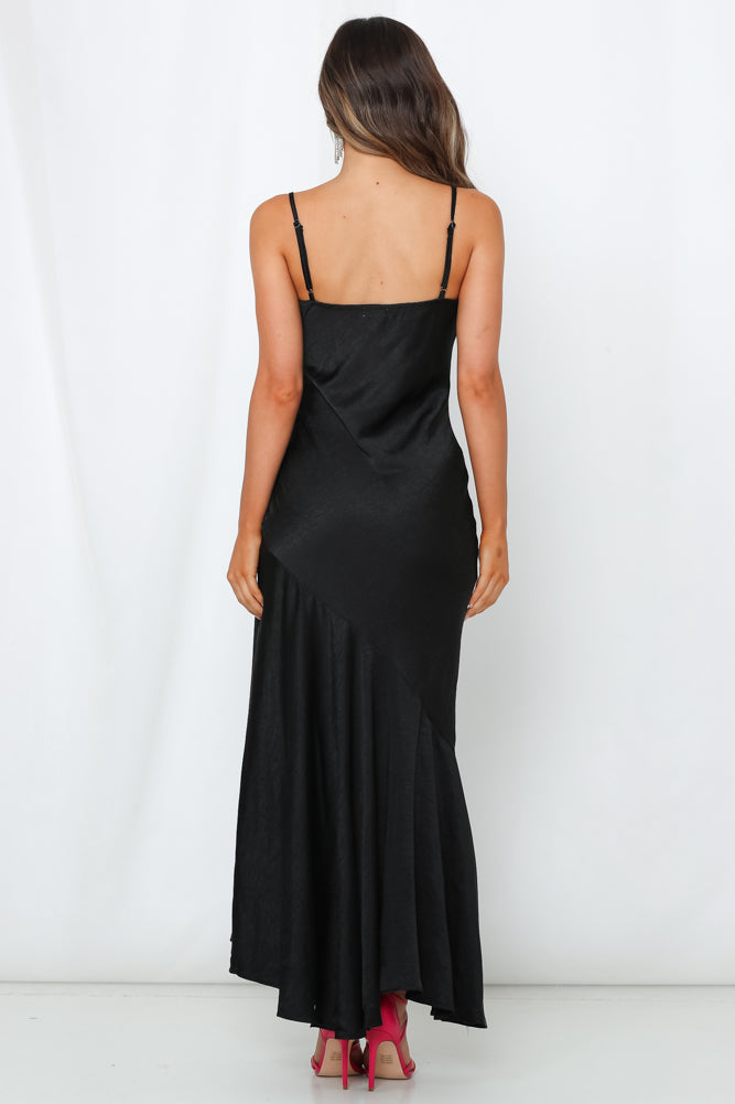 Heaven Help Me Maxi Dress Black