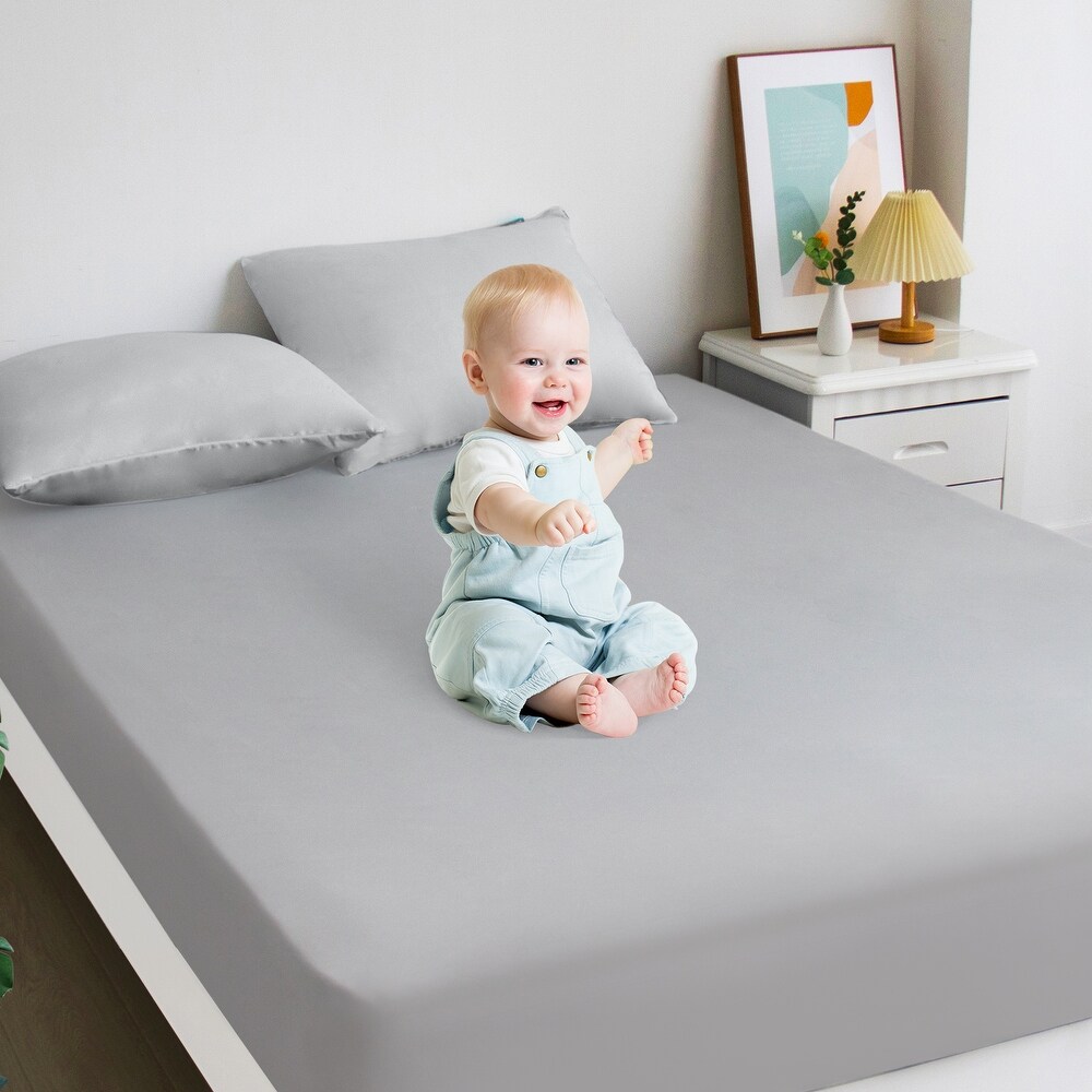 2 Pack Waterproof Mattress Protector by Biloban   White