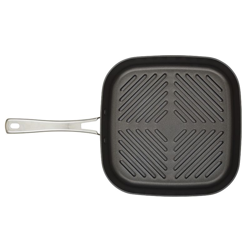 Rachael Ray Cook + Create 11-in. Hard-Anodized Nonstick Deep Grill Pan