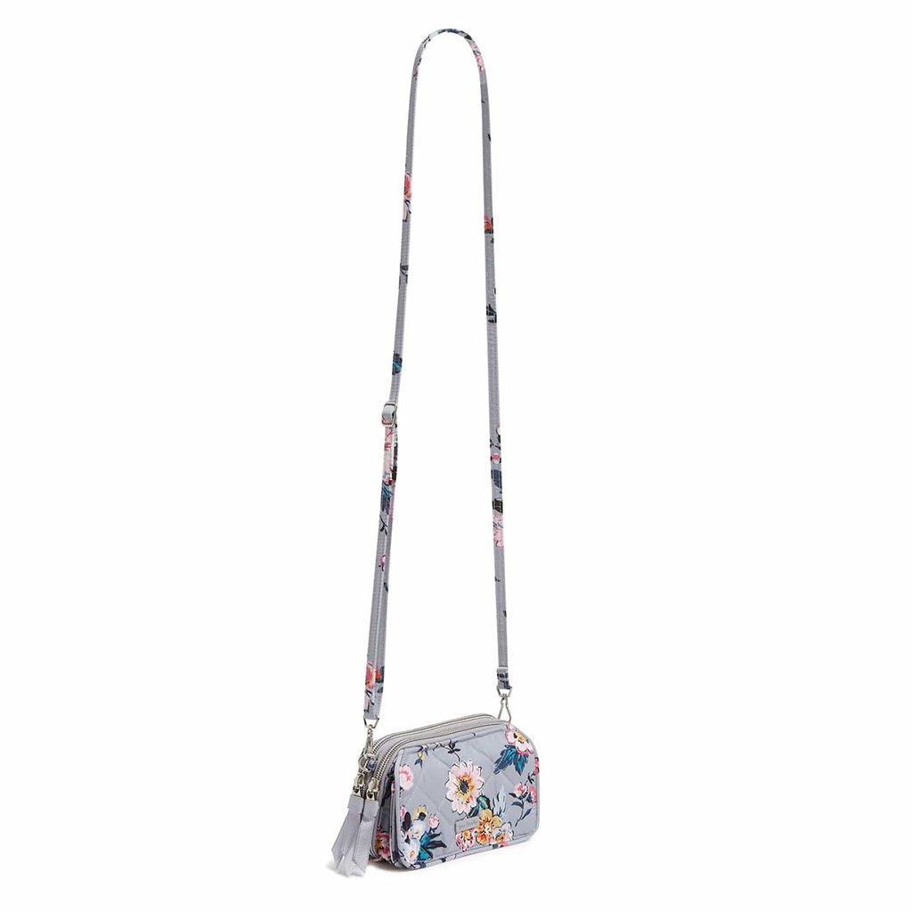 Vera Bradley  Rfid All In One Crossbody Bag In Parisian Bouquet