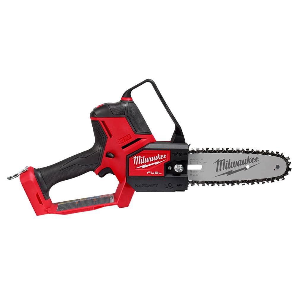 Milwaukee M18 FUEL 18Volt LithiumIon Brushless Battery 8 in HATCHET Pruning Saw