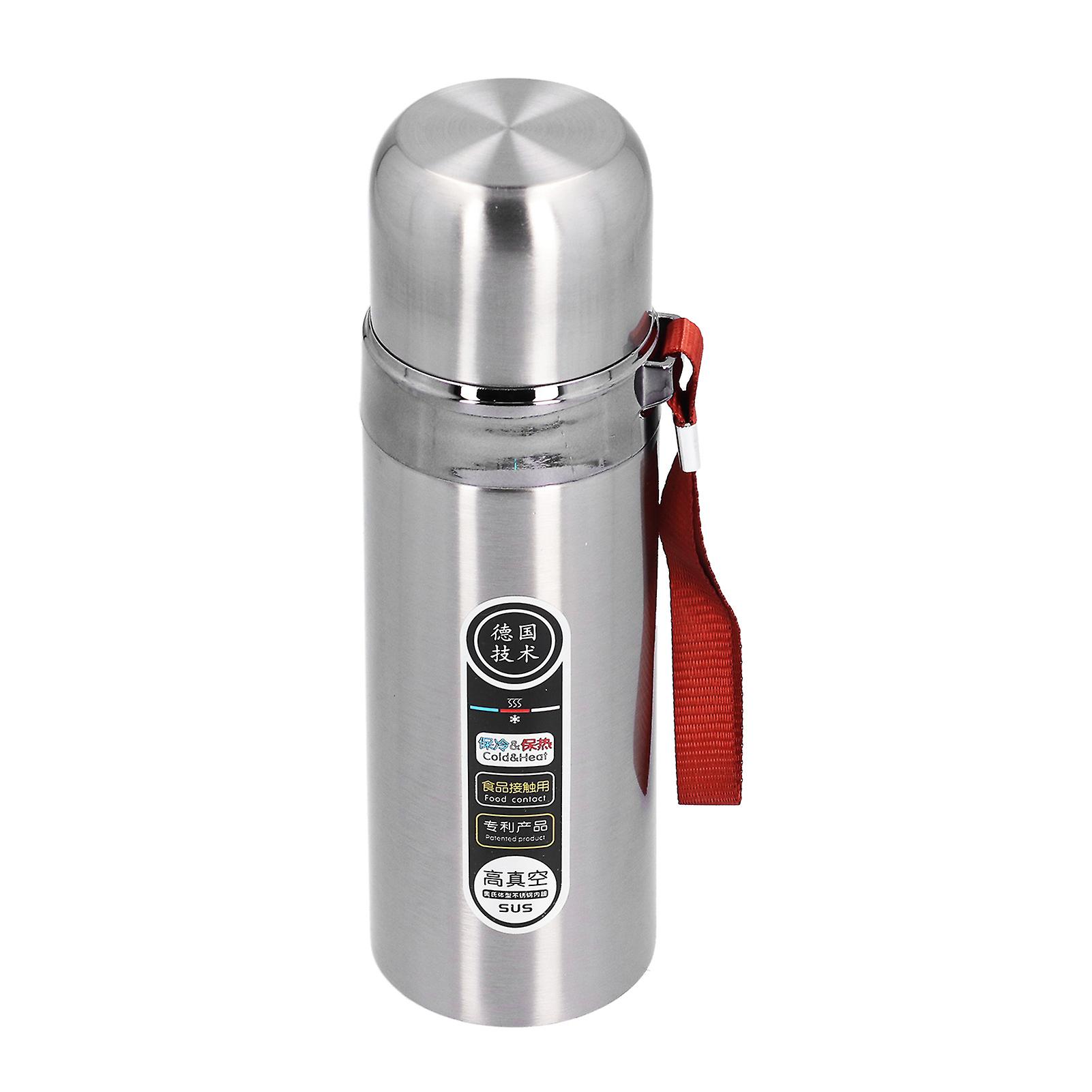 Thermal Cup 500ml 304 Stainless Steel Portable Tea Bottle for Home Travel Camping