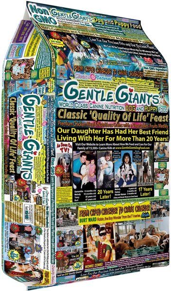 Gentle Giants Natural Non-GMO Dog and Puppy Chicken Dry Dog Food