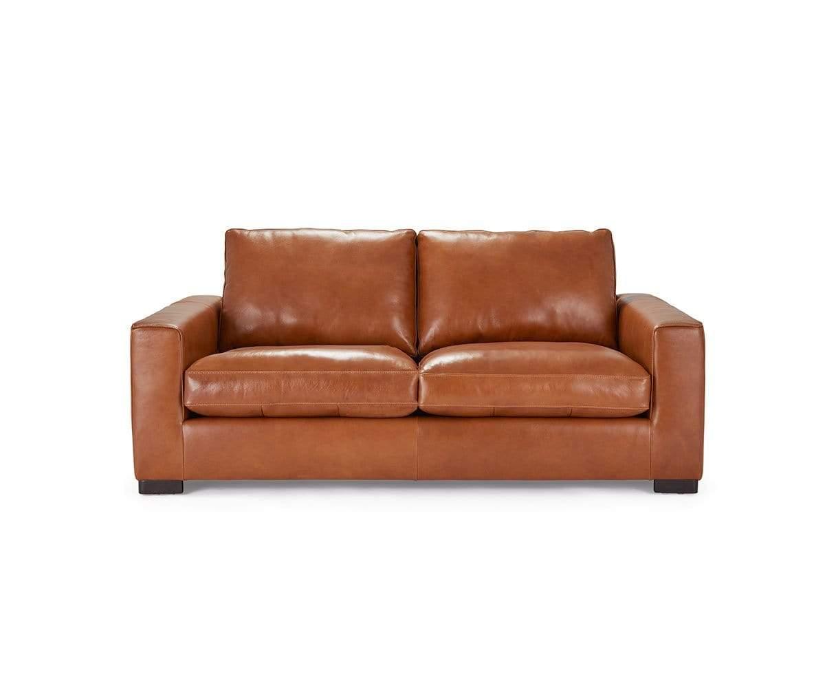 Braxten Leather Loveseat