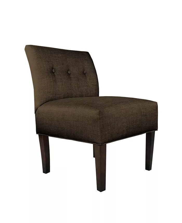 MJL Furniture Designs Samantha Button Tufted Upholstered Accent Chair