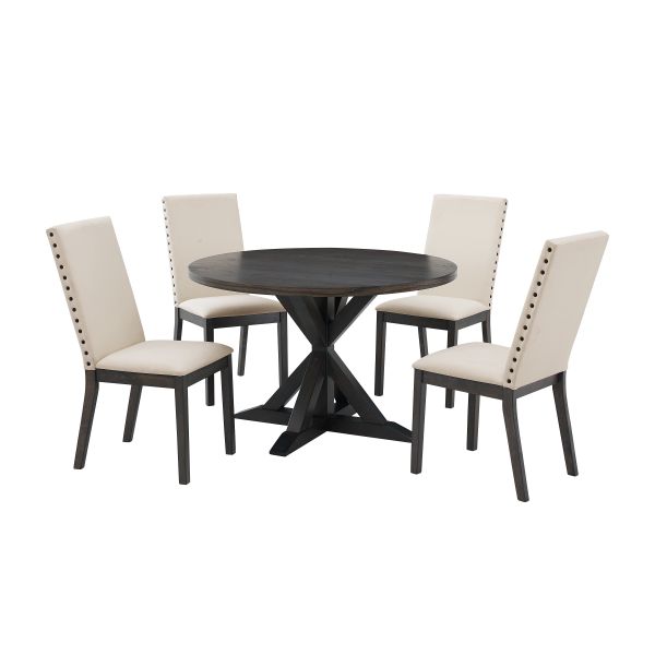 Hayden 5Pc Round Dining Set