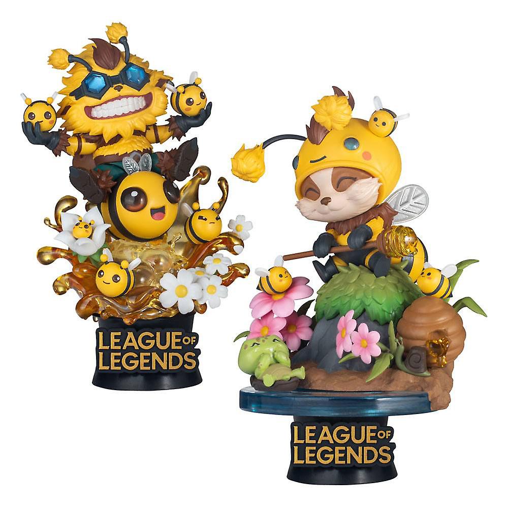 Beast Kingdom D Stage League of Legends Beemo and BZZZiggs Set