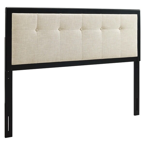 Draper Tufted Fabric and Wood Headboard - - 32028874