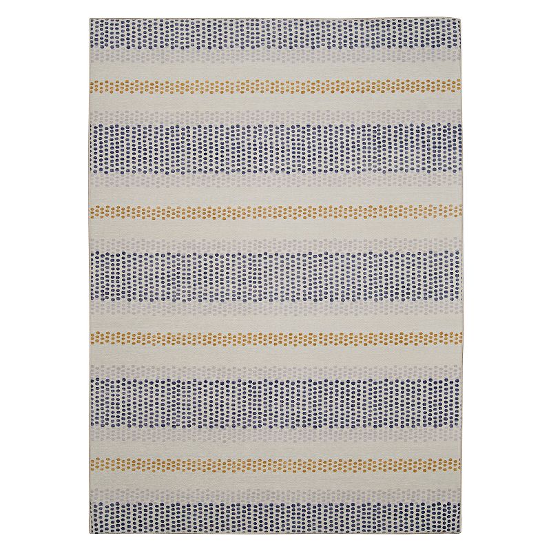 Linon Delray Outdoor Washable Rug