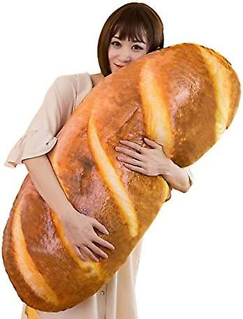 3d Simulation Bread Shape Plush Pillow，soft Butter Toast Bread Food Cushion Stuffed Toy For Home Decor 31.4