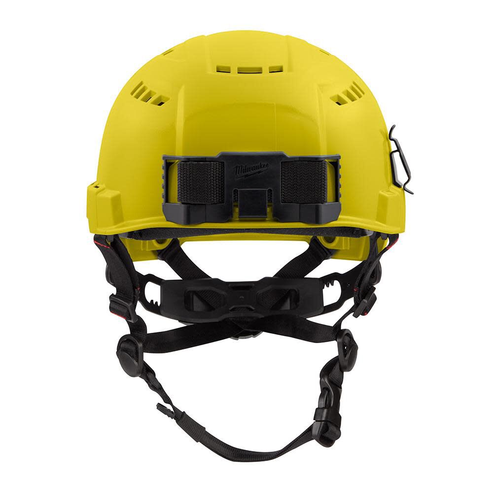 Milwaukee Yellow Vented Helmet with BOLT Class C 48-73-1302 from Milwaukee