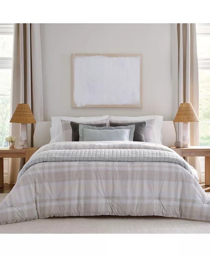 Nate Home by Nate Berkus Glen Plaid Comforter Set - Full Queen