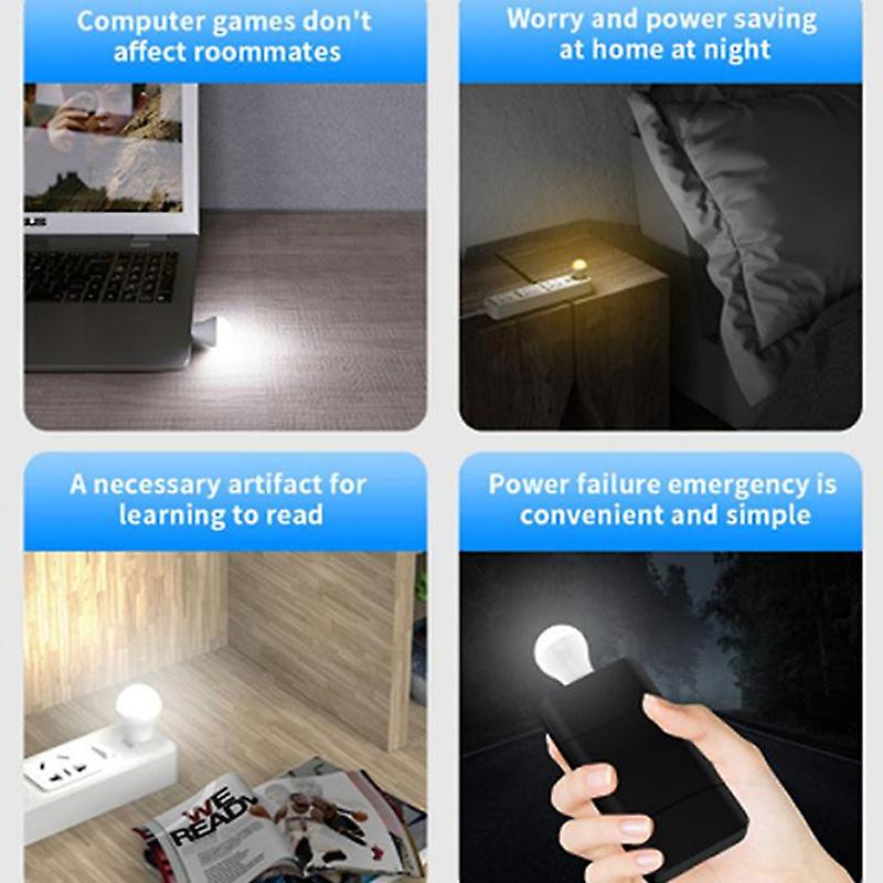 Usb Keyboard Light 5v Led Night Lights For Power Bank Computer Laptop Notebook Desktop Book Working Lighting(1pc)