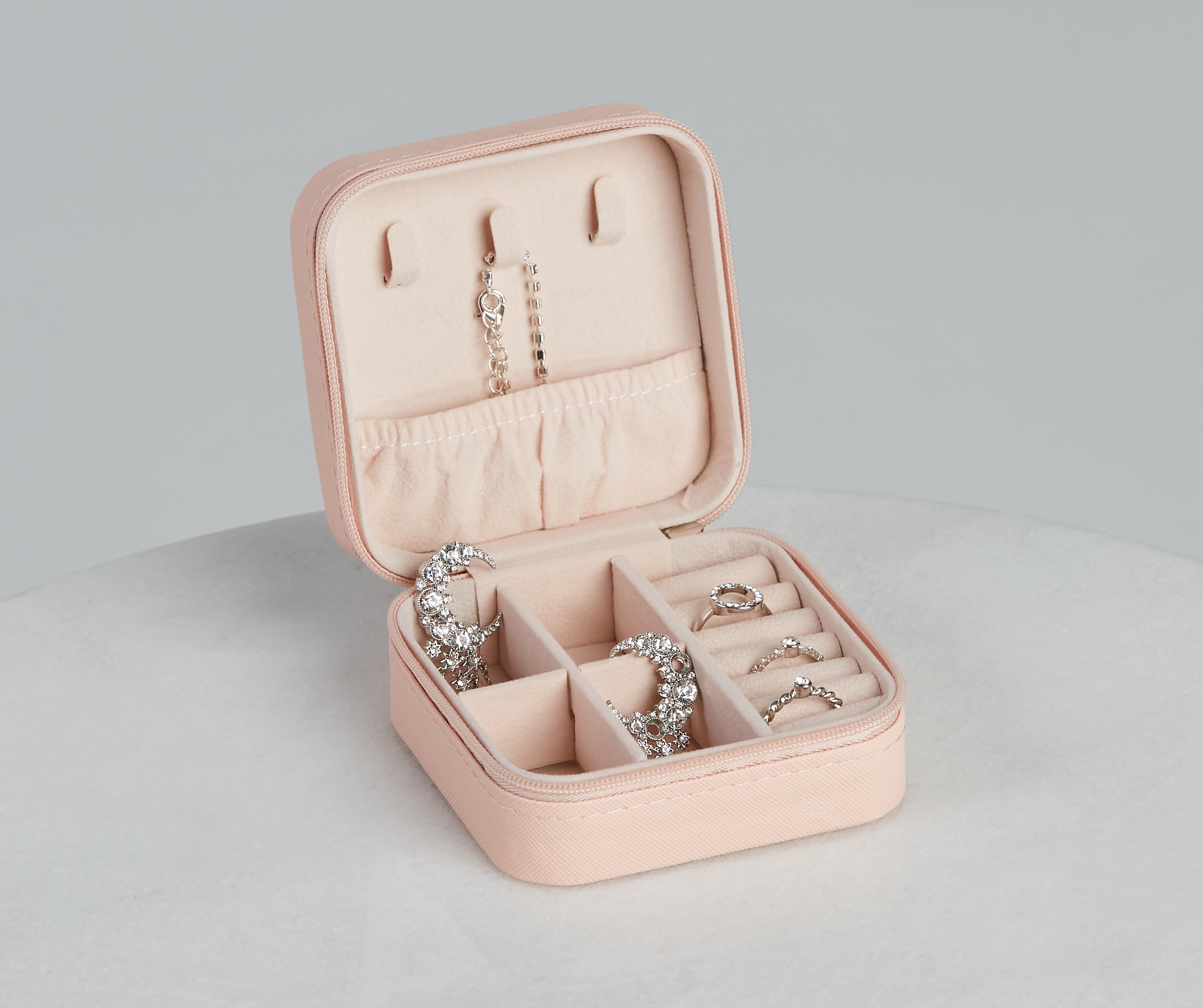 Mini Travel Jewelry Case