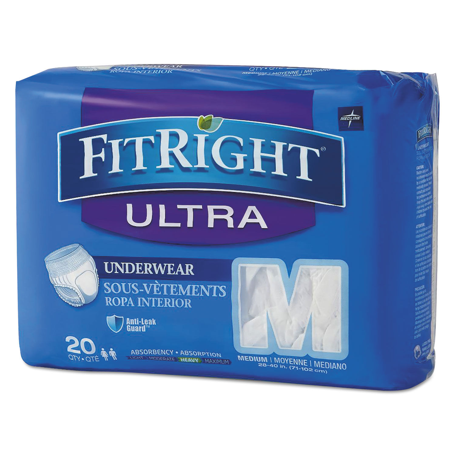 FitRight Ultra Protective Underwear by Medline MIIFIT23005A