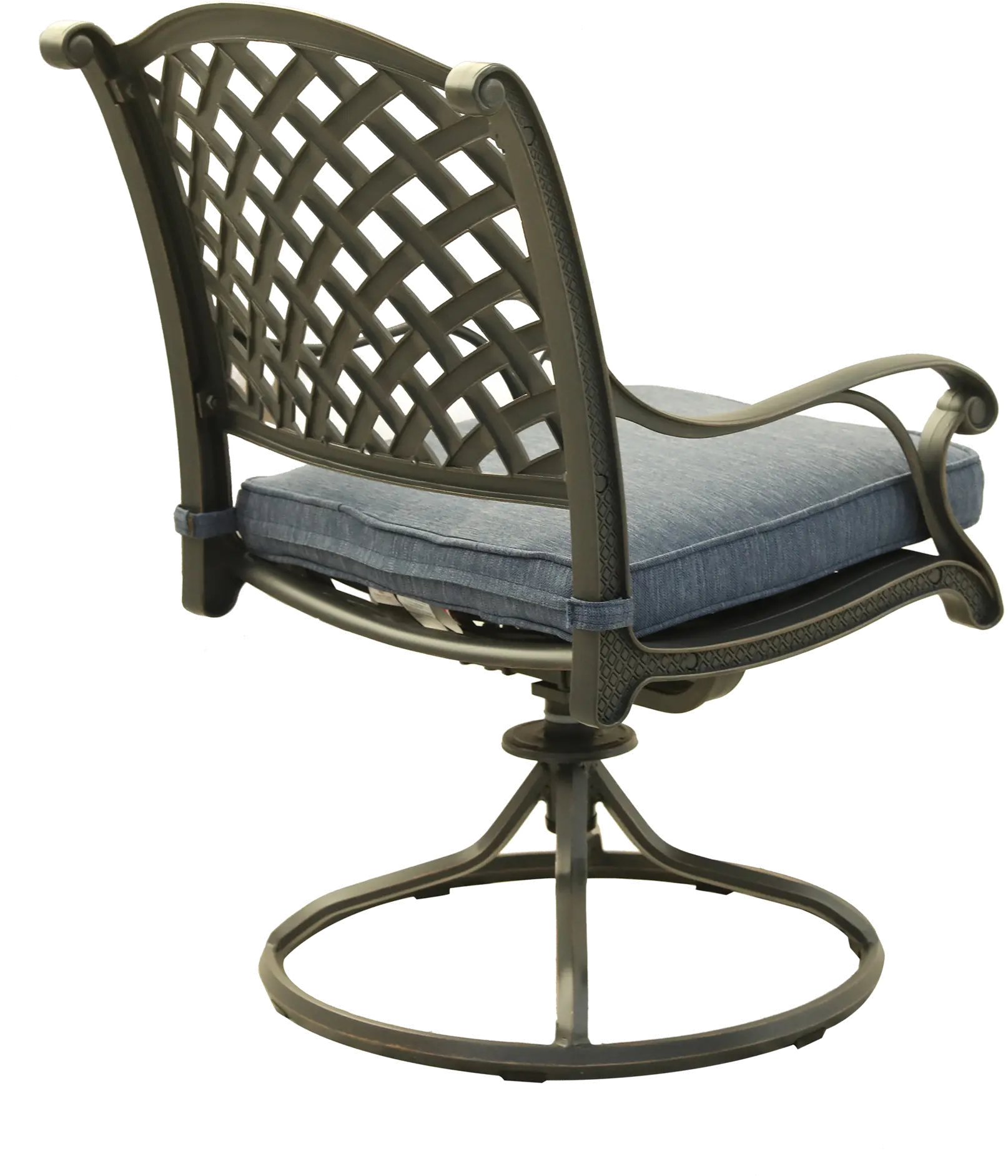 Castle Rock Dining Swivel Rocker with Cushion