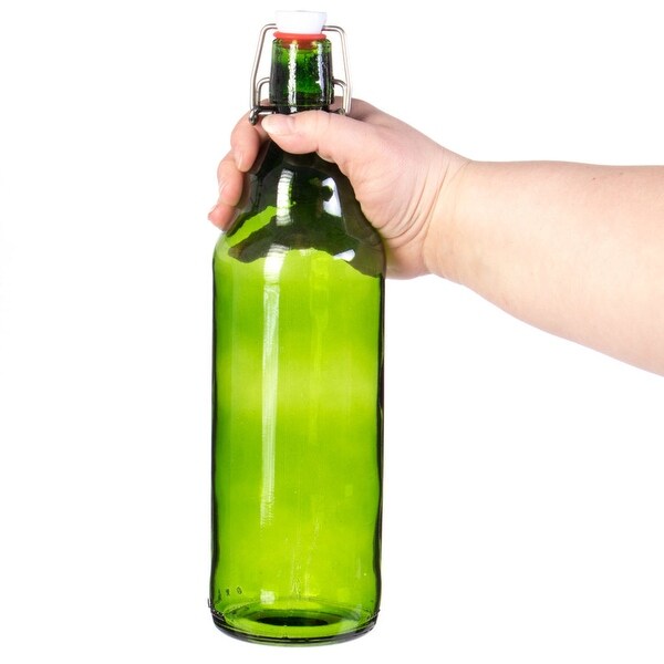 33 oz Green Grolsch Bottle