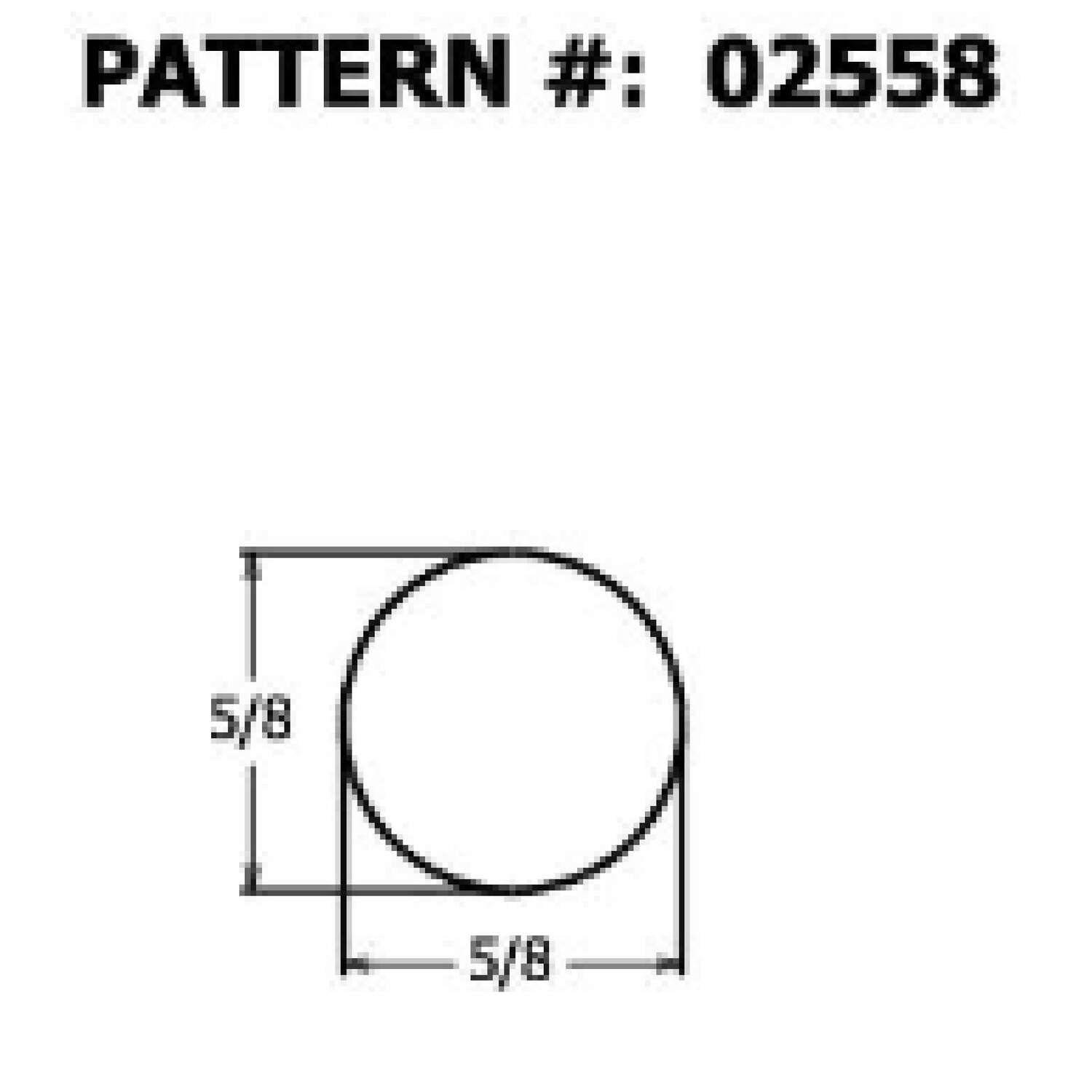 Alexandria Moulding Round Ramin Hardwood Dowel 5/8 in. D X 36 in. L 1 pk Gray