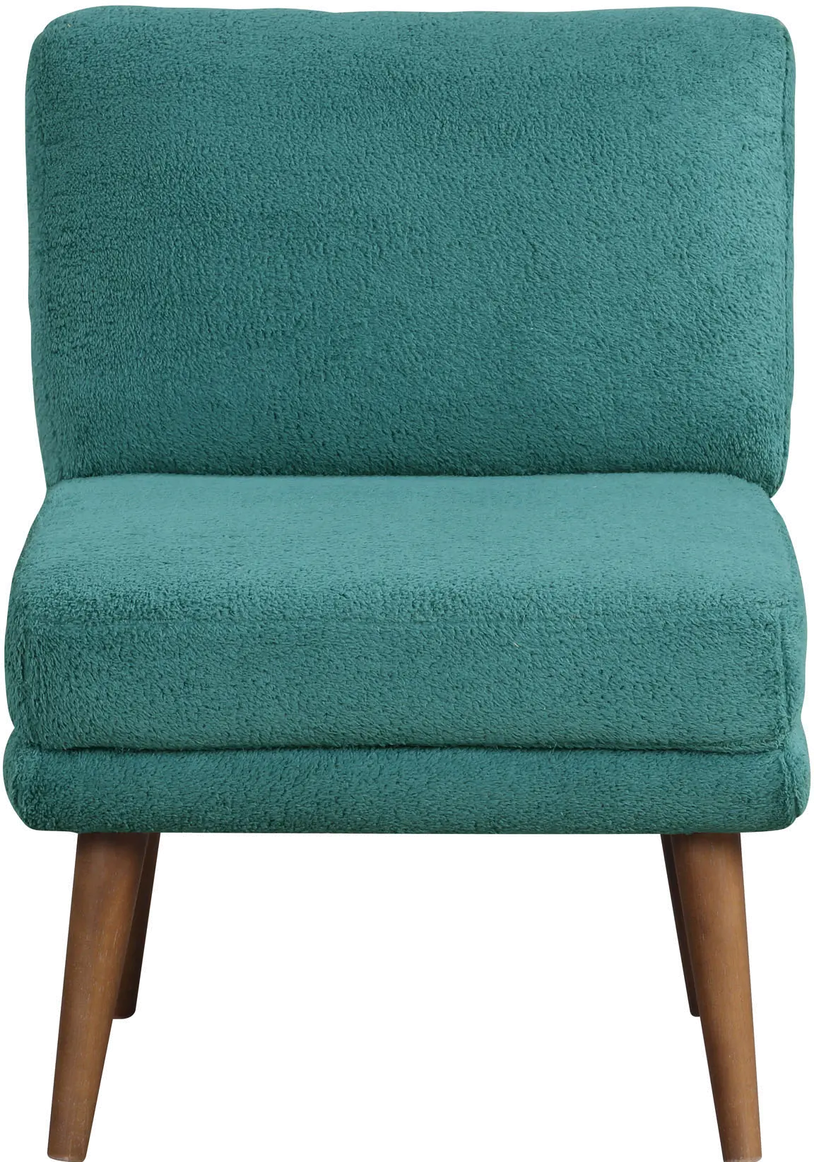 Prem Teal Armless Accent Chair