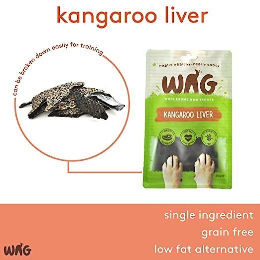 WAG Kangaroo Liver Grain-Free Dog Treats